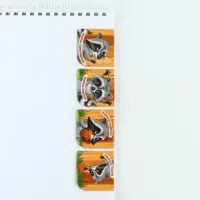 Магнитные закладки для книг "С печеньками интереснее", 4 шт