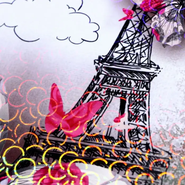 Доска разделочная большая "С праздником 8 марта!" 27,5х19,5 см