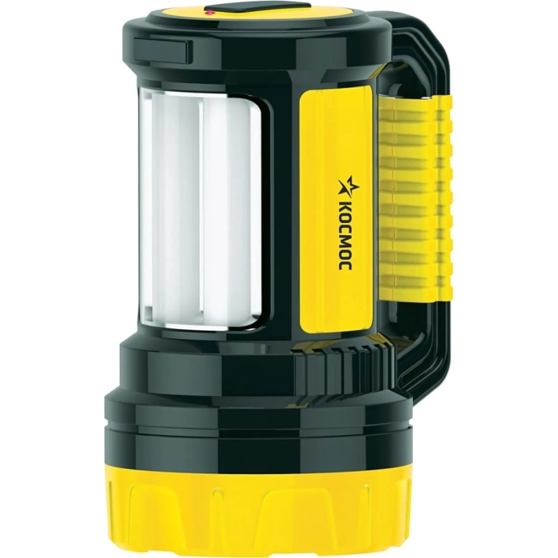 Фонарь светодиодный акк. КОСМОС KOCAc2005W_Ex 5W LED,бок.пан.10Вт,3 реж,з/у