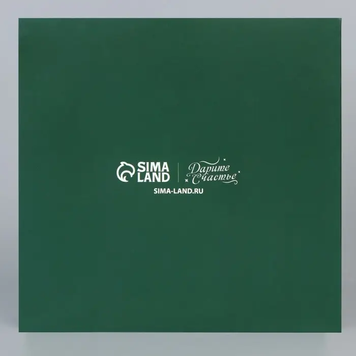 Коробка под 9 конфет &laquo;С Новым годом&raquo;, 14.5&times;14.5&times;3.5 см