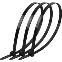 Стяжка (хомут) ЭРА нейлоновая 2.5 х 200 мм чёрная (100 шт/уп) NO-225-174