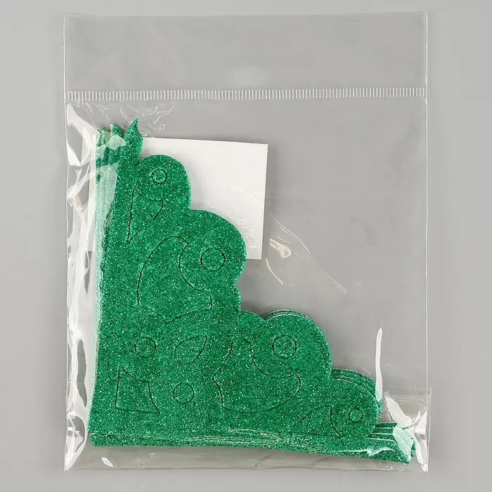 Набор украшений из EVA &laquo;Уголок&raquo;, на клеевой основе, 4 шт., цвет МИКС