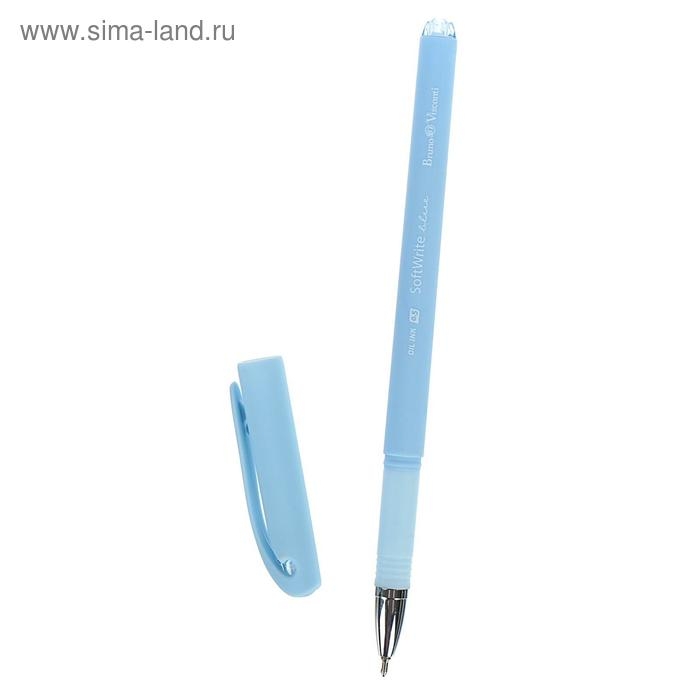 Ручка шариковая SoftWrite Zefir, узел 0.5 мм, синие чернила на масляной основе, матовый корпус Silk Touch, МИКС Ручка шариковая SoftWrite Zefir, узел 0.5 мм, синие чернила на масляной основе, матовый корпус Silk Touch, МИКС