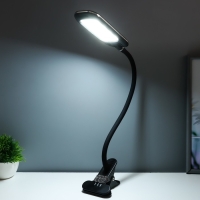 Настольная лампа "Лисен" LED 5Вт 3000-6000К USB черный  6,5х29х35 см RISALUX