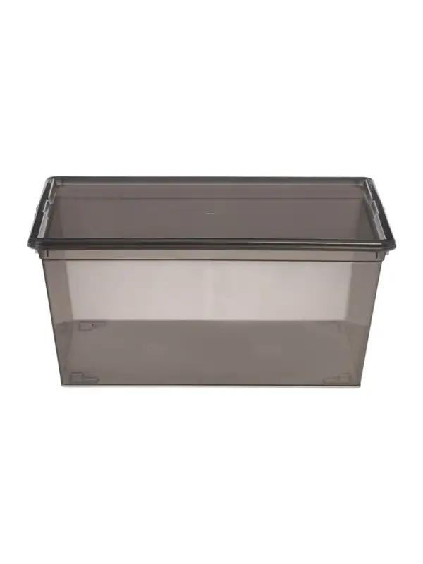 Ящик для хранения 10 л  цвет: прозрачно-черный Ящик для хранения 10 л  цвет: прозрачно-черный