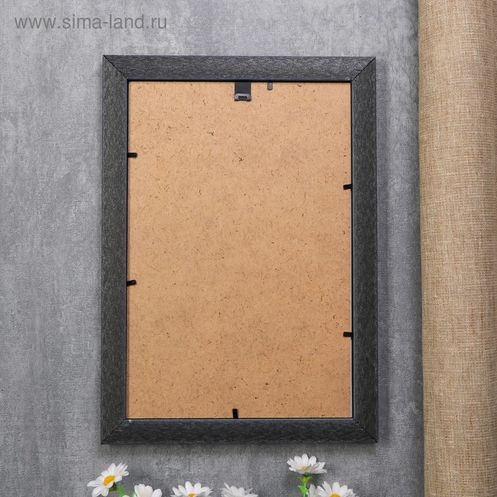 Фоторамка пластик Фоторамка пластик "МИРАМ" 20х30 см грецкий орех (пластиковый экран)