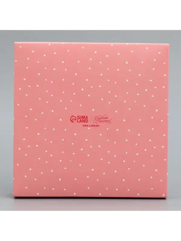 Коробка для конфет, кондитерская упаковка, 9 ячеек, &laquo;Тюльпаны&raquo;, 14.7&times;14.7&times;3.5 см