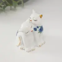 Фигурка керамика &laquo;2 киски неженки&raquo;, 7.5&times;6 см