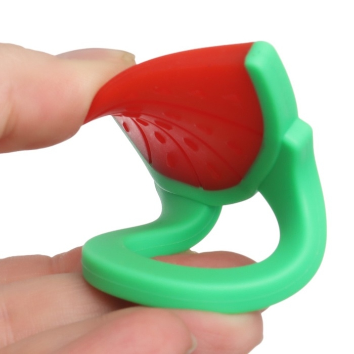 Прорезыватель силиконовый Крошка Я «Арбузик»