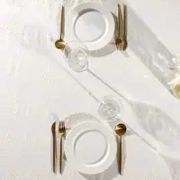 Клеёнка на стол ажурная Lace &laquo;Одуванчик&raquo;, ширина 137 см, рулон 20 метров, толщина 0,3 мм