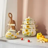 VETTA Подсолнухи Чайник эмалированный, 2,5л, индукция