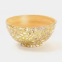 Миска, 14&times;14&times;7 см, бамбук