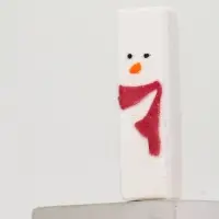 Бомбочка для ванны прямоугольная «Снеговик», 70 г, URAL LAB