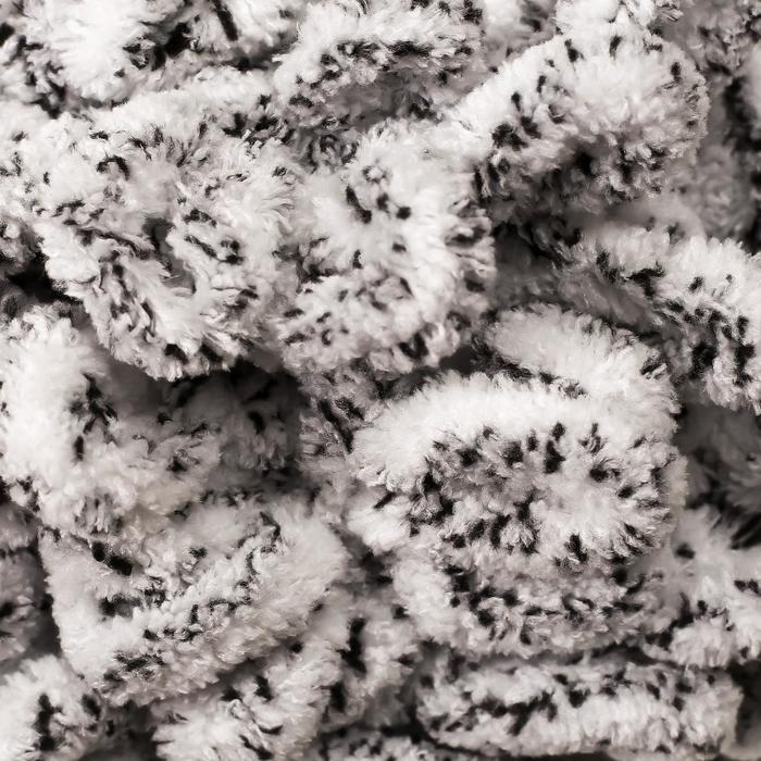 Пряжа Пряжа "Puffy" 100 % микрополиэстер 9м/100г (686 белый леопард)