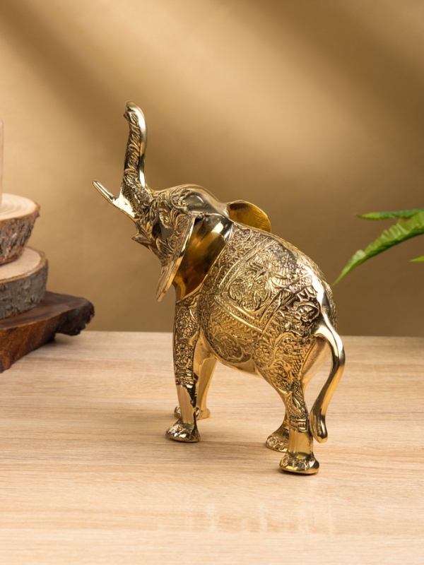 Сувенир Сувенир "Слон" латунь 20х6,5х17 см