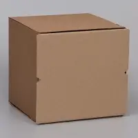 Коробка для торта, с окном, крафт, 30&times;30&times;30 см