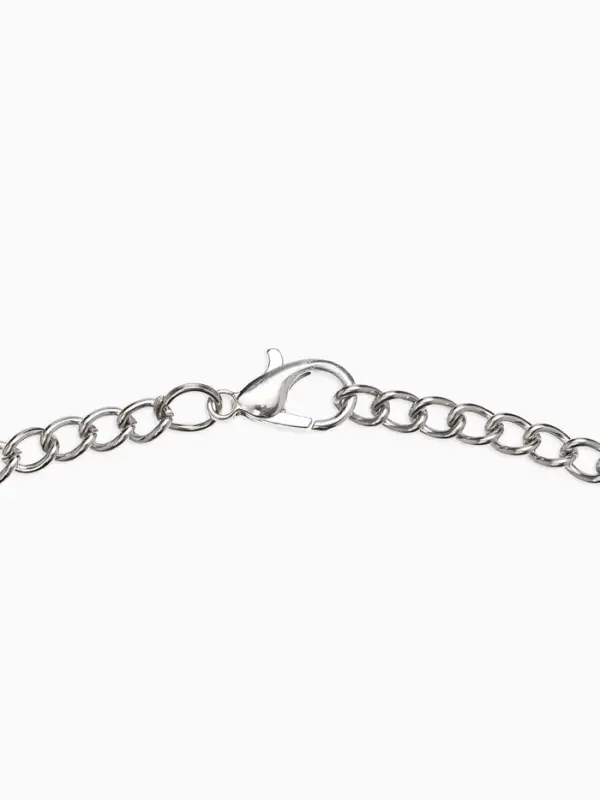 Набор 2 предмета: серьги, колье &laquo;Легкий флирт&raquo;, дождик, белый в серебре, 40 см