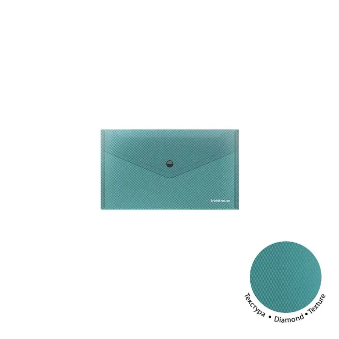 Папка-конверт на кнопке C6, 180 мкм, ErichKrause Vivid, глянцевая, полупрозрачная, микс Папка-конверт на кнопке C6, 180 мкм, ErichKrause Vivid, глянцевая, полупрозрачная, микс