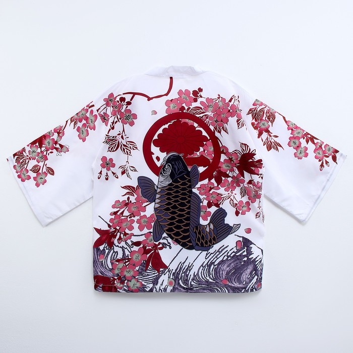 Карнавальный набор «Кицунэ: рыба кои», р. 44–52: маска, хаори Карнавальный набор «Кицунэ: рыба кои», р. 44–52: маска, хаори