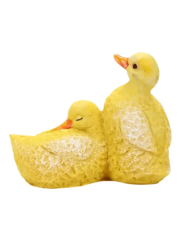 Садовая фигура из полистоуна &laquo;Утята&raquo;, 19&times;8&times;17 см