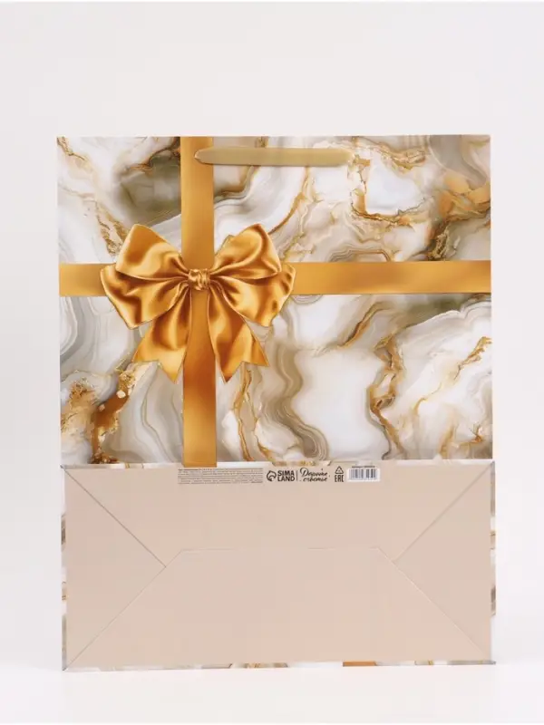 Пакет подарочный &laquo;Бант&raquo;, 40&times;49&times;19 см