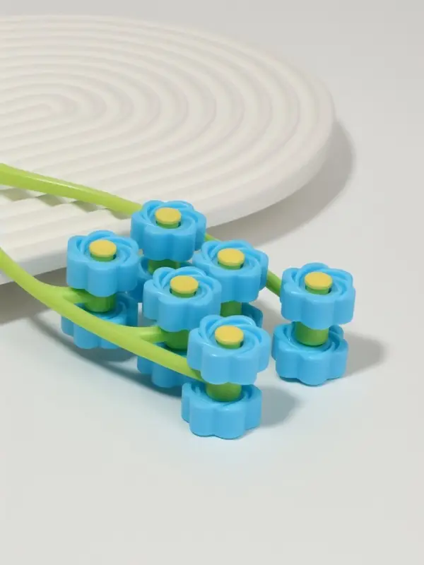 Массажёр для лица &laquo;Букет&raquo;, 22.5&times;6.5&times;3.5 см, 12 роликов, МИКС