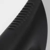 Нож кухонный шеф Sharp, лезвие 30.5 см, нержавеющая сталь, чёрная ручка