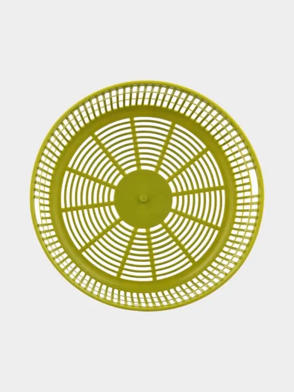 Центрифуга для сушки зелени Доляна Fresh cook, 3.7 л, пластик, белая, зелёная