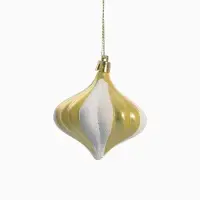 Ёлочные игрушки набор 16 шт. &laquo;Ярмарка волшебства&raquo; 8 см, золото