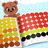 Книга с наклейками &laquo;Умные кружочки. Один и много&raquo;, 12 стр., 98 наклеек