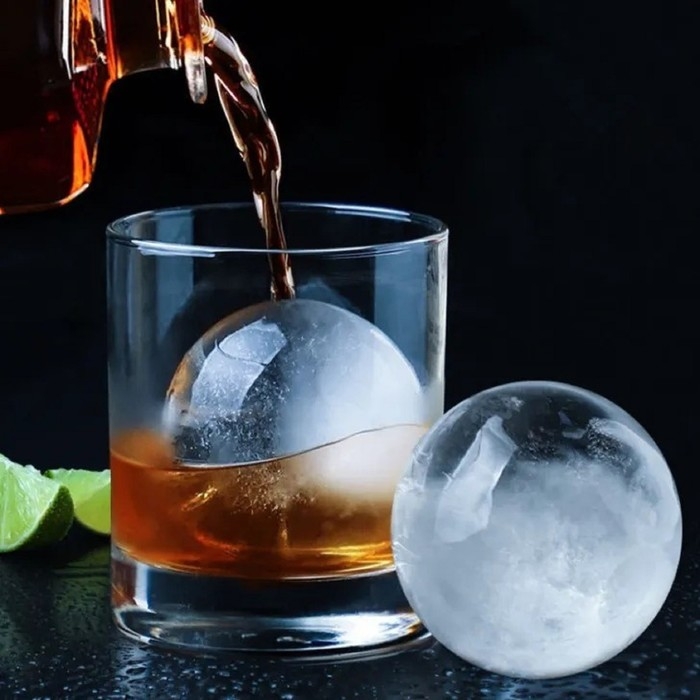 Форма для льда «Сфера» Доляна, 11×8,5×8 см, цвет МИКС Форма для льда «Сфера» Доляна, 11×8,5×8 см, цвет МИКС