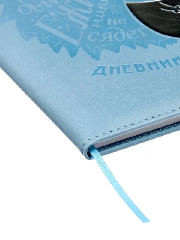Дневник школьный &laquo;Ёжик&raquo; 1-11 класс, ляссе, обложка искусственная кожа, голубой