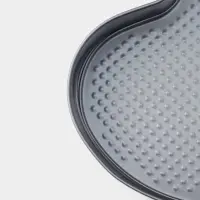 Форма для выпечки Доляна &laquo;Элин. Сердце&raquo;, 28.5&times;25.5&times;6.6 см, разъёмная, антипригарное покрытие, серая