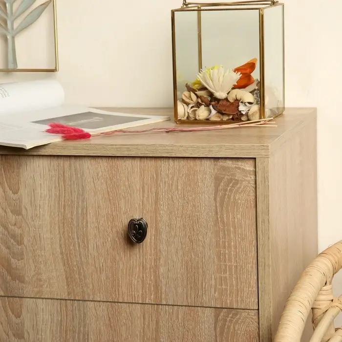 Ручка кнопка РК204, цвет бронза