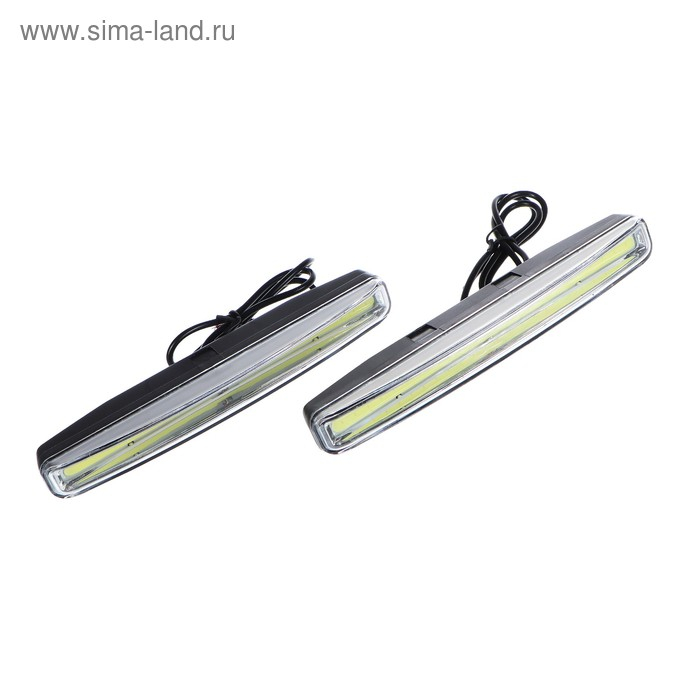 Дневные ходовые огни DRL AVS DL-1, 155 x 33 x 17 мм, 24 Вт, 1 светодиод, набор 2 шт Дневные ходовые огни DRL AVS DL-1, 155 x 33 x 17 мм, 24 Вт, 1 светодиод, набор 2 шт