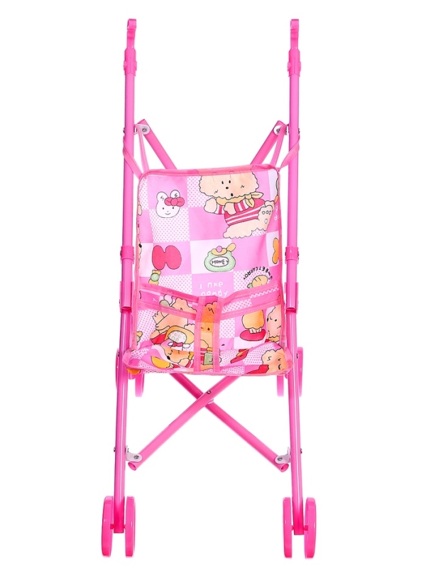 Пупс с коляской, 25 см, МИКС Пупс с коляской, 25 см, МИКС