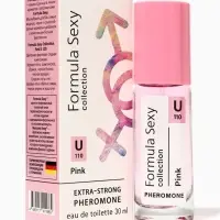 Туалетная вода женская с феромонами Formula Sexy collection Pink U110, 30 мл