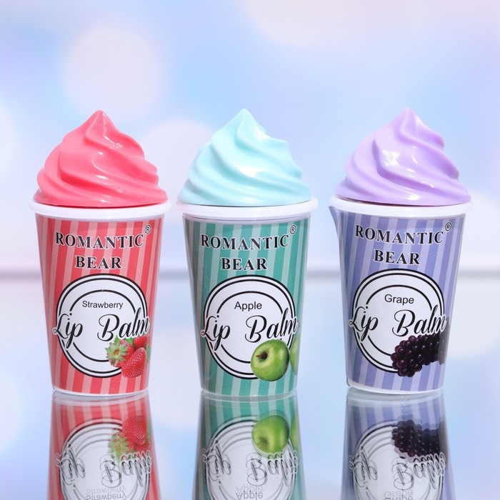 Блеск для губ Блеск для губ "Мороженое" 7 грамм, МИКС цветов и вкусов