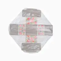 Коробка самосборная &laquo;Цветы&raquo;, размер 11&times;11&times;7 см, плотность 270 г/м&sup2;