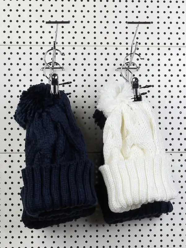 Крючок - вешалка с прищепкой, 10 шт. 5&times;2&times;11.5 см, цвет хром