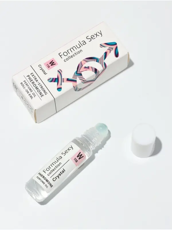 Парфюмерное масло женское с феромонами Formula Sexy Collection Crystal W118, 8 мл Парфюмерное масло женское с феромонами Formula Sexy Collection Crystal W118, 8 мл