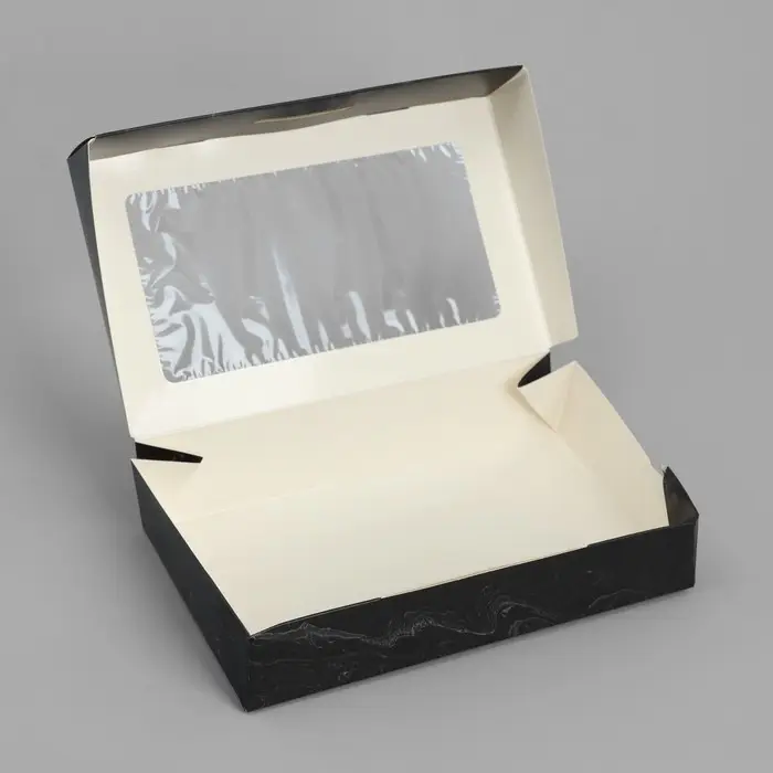 Кондитерская упаковка, коробка с ламинацией «Настоящий мужчина», 20 х 12 х 4 см