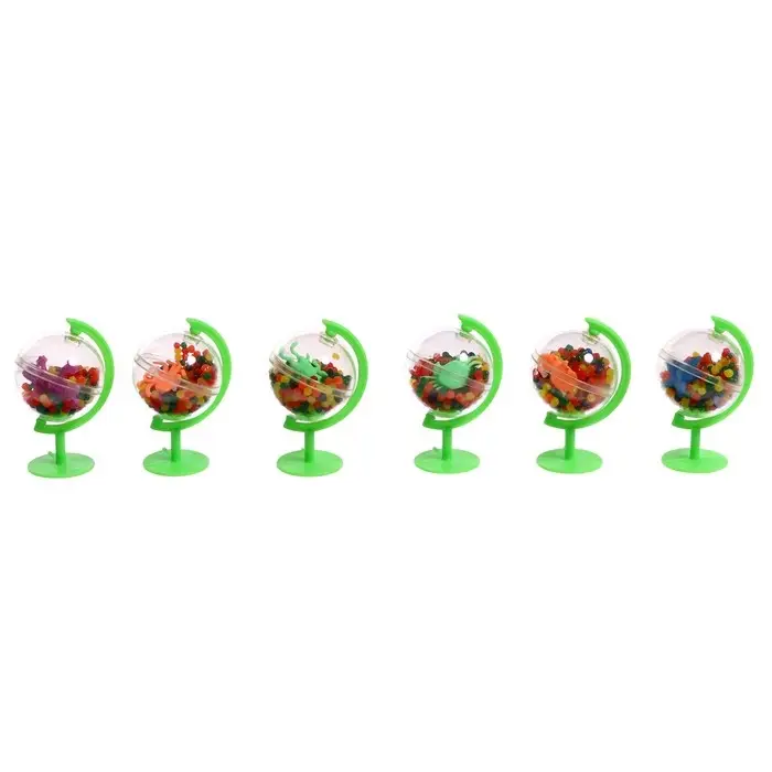 Растущие игрушки в глобусе «Животные и шарики», 2 х 3,5 х 6,5 см, МИКС