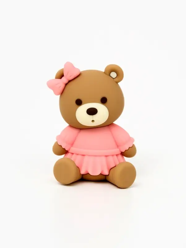 Фигурка-топпер для торта &laquo;Мишка с бантиком&raquo;