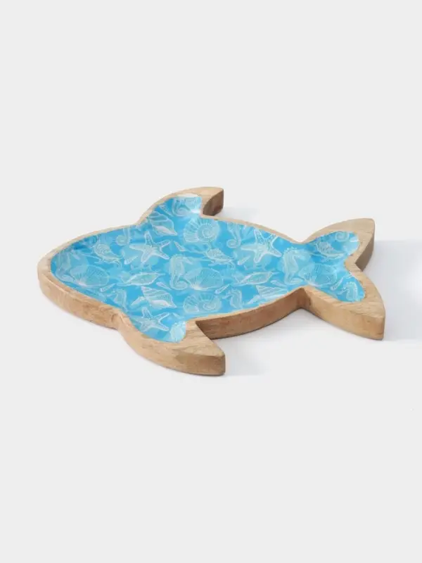 Блюдо сервировочное &laquo;Рыбка&raquo;, 2&times;25&times;33 см, дерево
