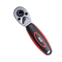 Рукоятка трещоточная 1/4"DR 72 зубца укороченная (под биты и головки) AVS RH11472SB