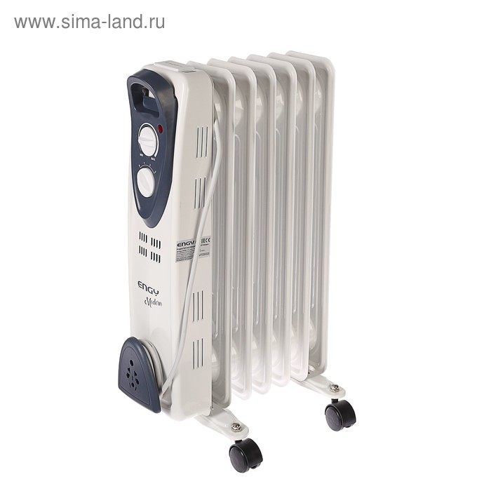 Обогреватель ENGY EN-2207 Modern, масляный, 1500 Вт, 7 секций, белый Обогреватель ENGY EN-2207 Modern, масляный, 1500 Вт, 7 секций, белый