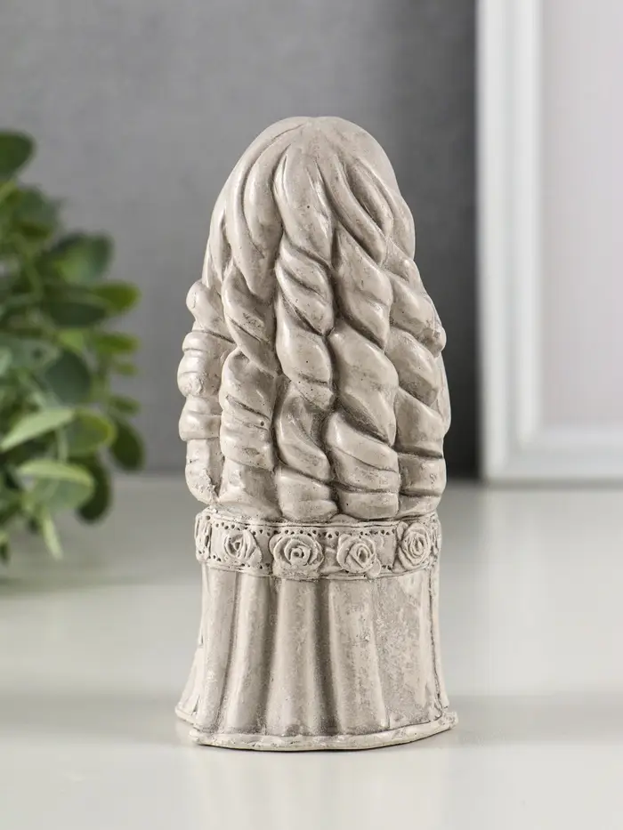Фигура гипс "Берегиня Манилка" 13х6 см, под камень Фигура гипс "Берегиня Манилка" 13х6 см, под камень