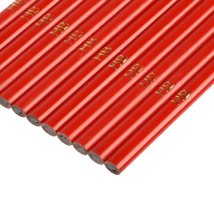 Карандаши строительные ЛОМ, 250 мм, 12 шт. Карандаши строительные ЛОМ, 250 мм, 12 шт.