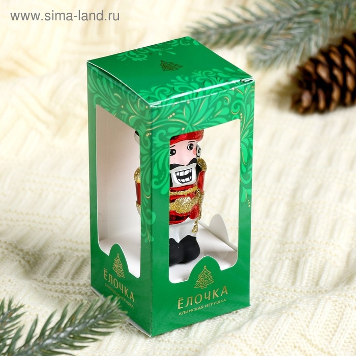 Ёлочная игрушка Ёлочная игрушка "Щёлкунчик" h-11 см